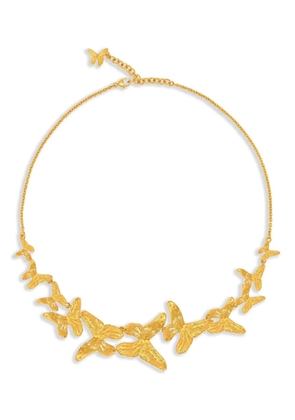 Oscar de la Renta butterfly necklace - Gold