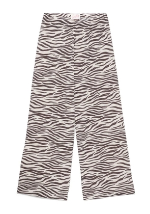 MC2 Saint Barth zebra-print pants - Neutrals