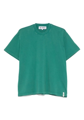 Sunnei organic cotton T-shirt - Green