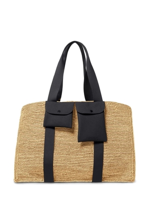 ERES Voyageur beach bag - Neutrals