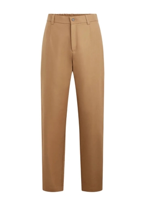 Fusalp elastic-waist cotton trousers - Brown