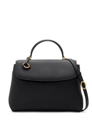 Oscar de la Renta The Poppy top-handle bag - Black