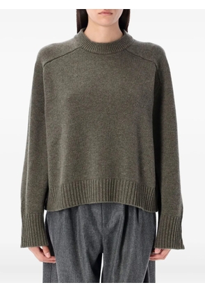 Soeur ribbed-hem sweater - Grey