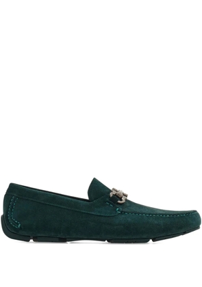 Ferragamo Gancini loafers - Green