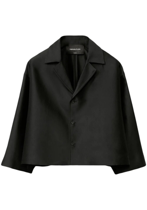 Fabiana Filippi cropped jacket - Black