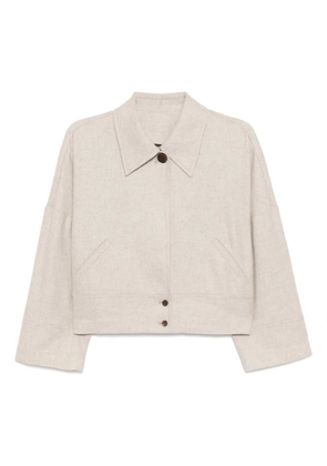 N.Peal cashmere jacket - Neutrals