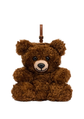 Moschino teddy zip handbag - Brown