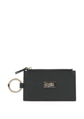 MM6 Maison Margiela Numeric zip-up wallet - Black