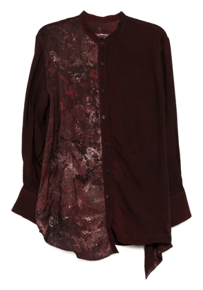 Ziggy Chen button-up shirt - Red