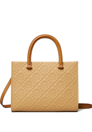 Tory Burch T Monogram tote bag - Brown