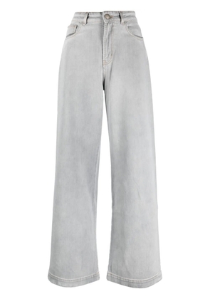 Moorer mid-rise straight-leg jeans - Grey