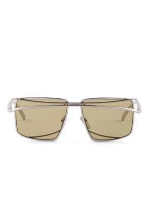 Prada Eyewear double-bridge square sunglasses - Grey