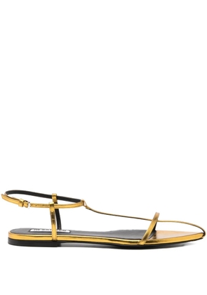 Jil Sander Cage sandals - Gold
