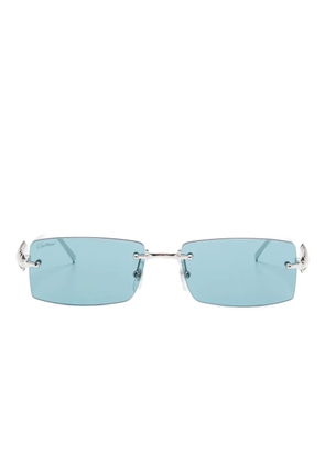 Cartier Eyewear studded sunglasses - Silver