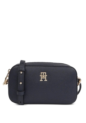 Tommy Hilfiger logo-plaque crossbody bag - Blue