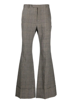 Gucci houndstooth tailored trousers - Grey