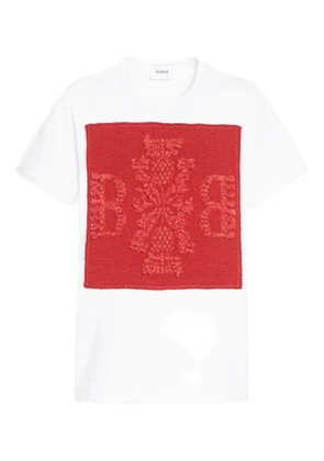 Barrie logo-patch T-shirt - White