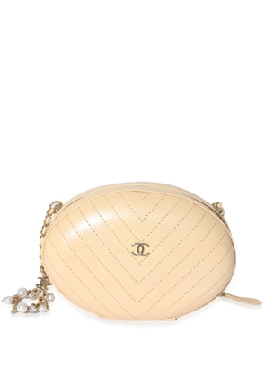 CHANEL Pre-Owned 2018/2019 City Evening shoulder bag - Neutrals