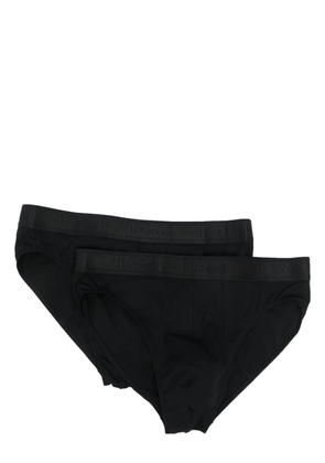 Wolford logo-waistband briefs set - Black
