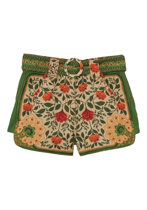 FARM Rio floral-print shorts - Neutrals