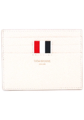 Thom Browne grained cardholder - Neutrals