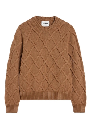 Jil Sander chunky-knit sweater - Brown