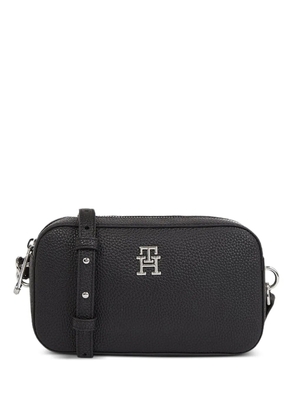 Tommy Hilfiger logo-plaque crossbody bag - Black