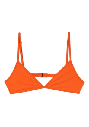 Sunnei triangle reversible bikini top - Orange