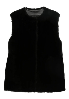 TOTEME shearling vest - Black