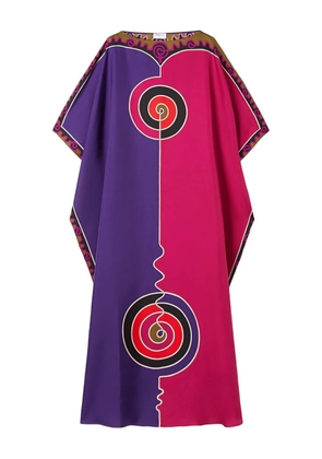 PUCCI Astro-print maxi dress - Pink
