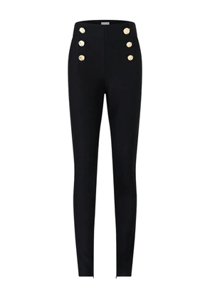 Camilla button-embellished trousers - Black