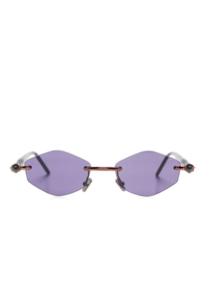 Kuboraum Maske P60 sunglasses - Brown