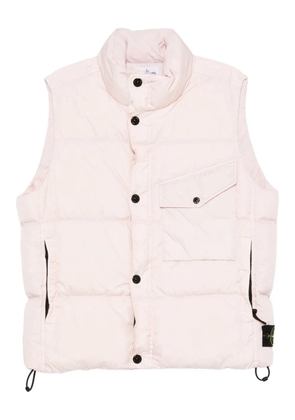 Stone Island Compass-motif vest - Pink