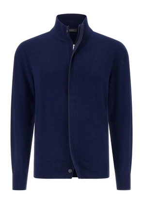 Boggi Milano full-zip cardigan - Blue