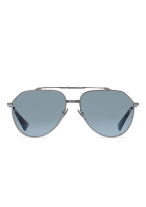 Dolce & Gabbana Eyewear Stefano pilot-frame sunglasses - Silver