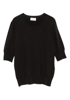 P.A.R.O.S.H. crew-neck top - Brown