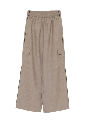 P.E Nation Residency elastic-waist cargo trousers - Brown