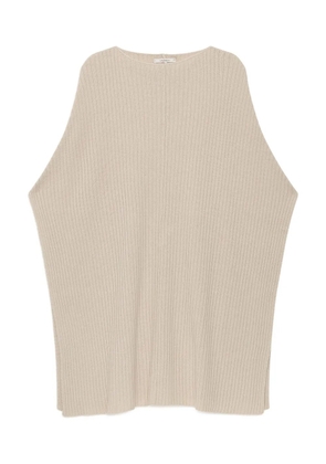 MALIPARMI ribbed scarf - Neutrals