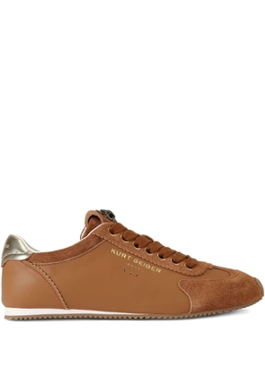 Kurt Geiger London Islington leather sneakers - Brown