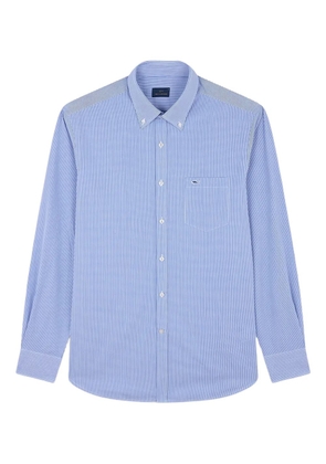 Paul & Shark striped cotton poplin shirt - Blue