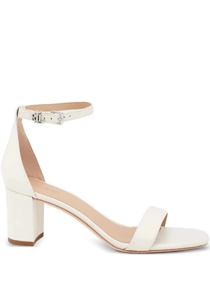 Lauren Ralph Lauren block-heel leather sandals - White