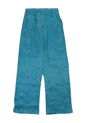 Callipygian iridescent trousers - Blue