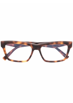 Saint Laurent Eyewear wayfarer-frame glasses - Brown