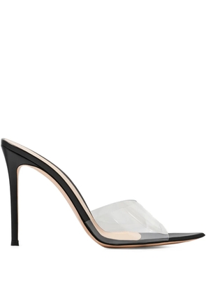 Gianvito Rossi transparent pointed sandals - White