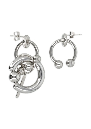 Justine Clenquet Dolly earrings - Silver