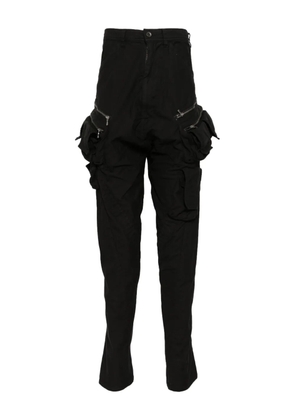 Julius Tactical drop-crotch pants - Black