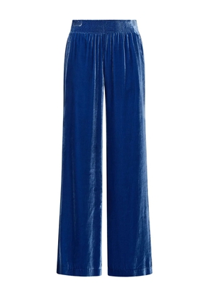 MALIPARMI elasticated-waist trousers - Blue