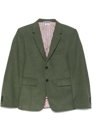 Thom Browne Wale corduroy blazer - Green