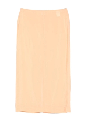 Nanushka low-rise pencil skirt - Orange