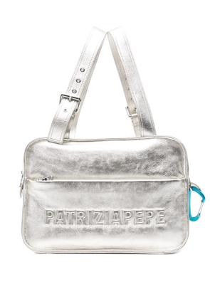 Patrizia Pepe Im(perfection) shoulder bag - Silver